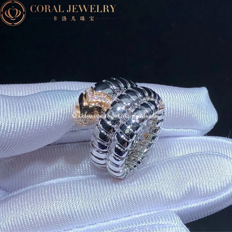 Bulgari Serpenti Tubogas AN856666 two-ring ring 4