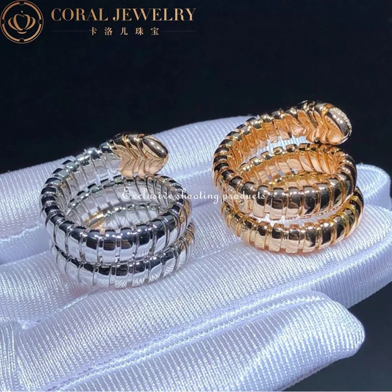 Bulgari Serpenti Tubogas AN856666 two-ring ring 3