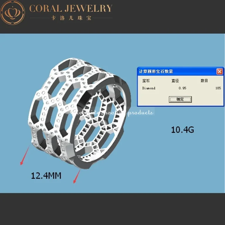 Bulgari Serpenti Ring Seduttori white Gold Diamond Ring 2