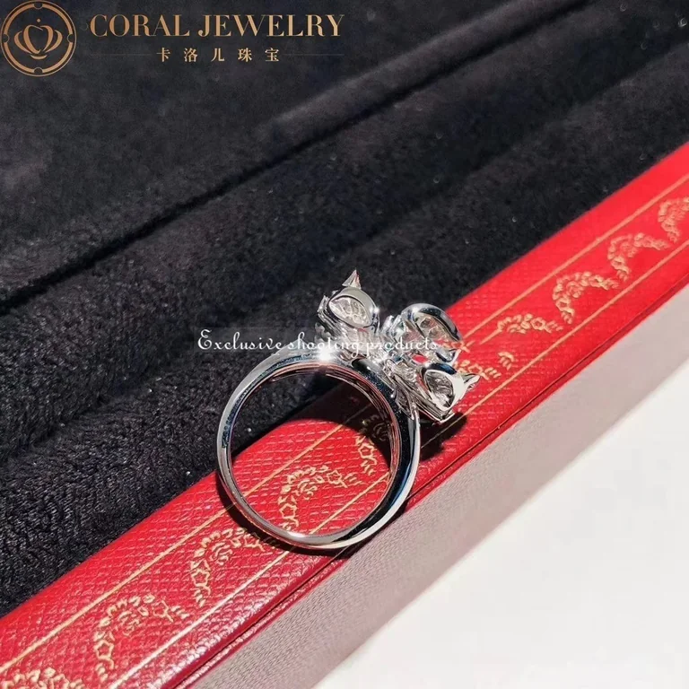 Bulgari Divas? Dream AN857988 Ring White-gold Diamond and Emerald Ring 5