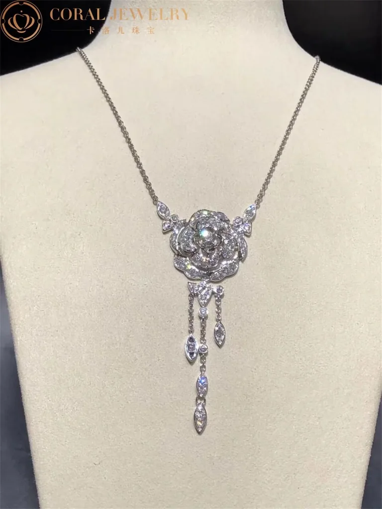 Chanel Bouton de J11176 Camélia transformable necklace 4