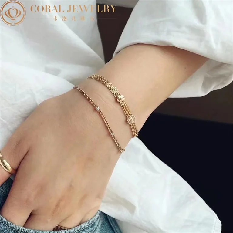 Chanel Impression de Camélia Bracelet 18k Yellow Gold Diamonds Bracelet 5