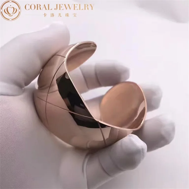 Chanel Coco Crush J10572 Cuff Quilted Motif 18k Yellow Gold 6