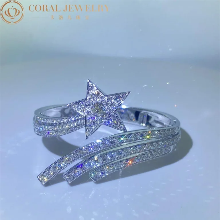 Chanel Comète J2831 Bracelet 18k White Gold Diamonds 10