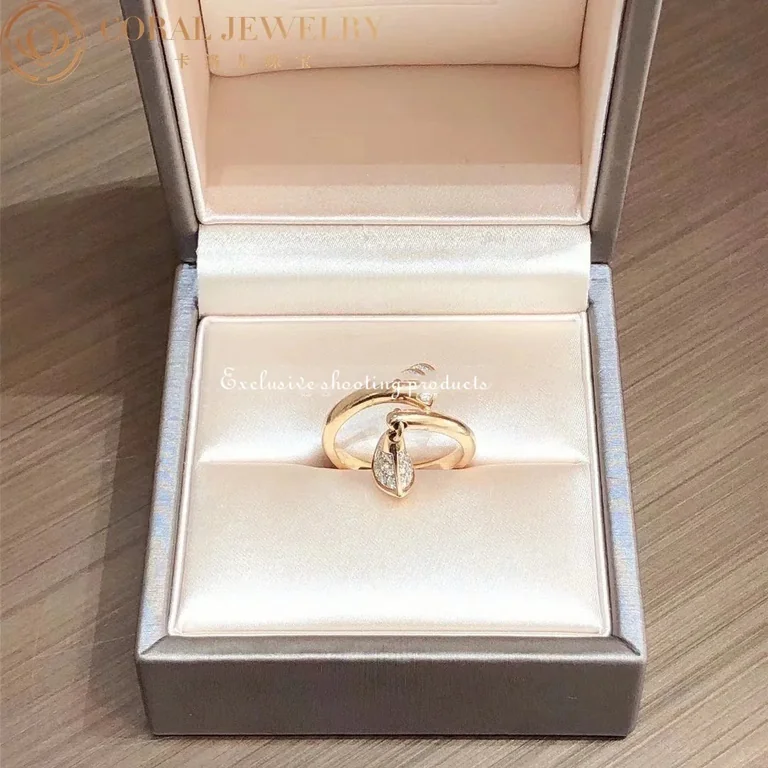 Bulgari Divas? Dream AN857373 Ring Rose Gold Diamonds 5