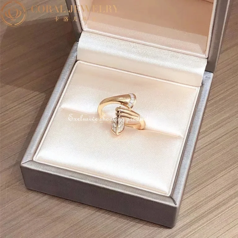Bulgari Divas? Dream AN857373 Ring Rose Gold Diamonds 3