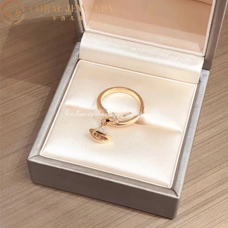 Bulgari Divas? Dream AN857373 Ring Rose Gold Diamonds 2
