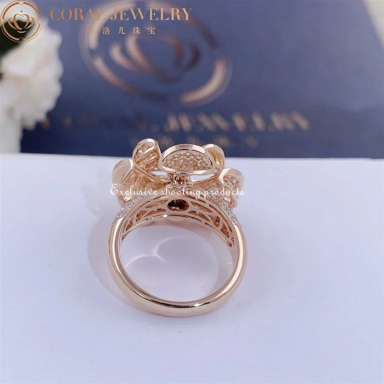 Bulgari Divas? Dream AN856354 Ring Rose Gold Diamonds 2