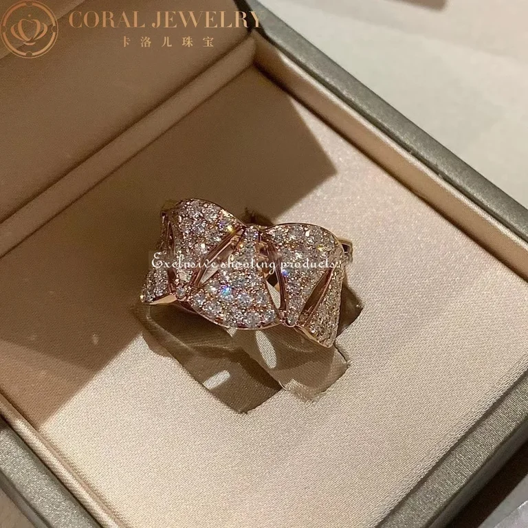 Bulgari Divas? Dream AN856926 Ring Rose Gold Diamonds 2
