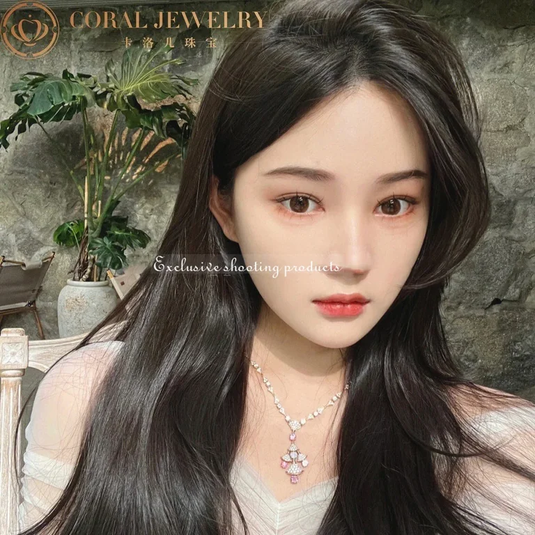 Bulgari Divas? Dream 358682 Necklace White Gold with Necklace White Gold with Mother-of-pearl 10