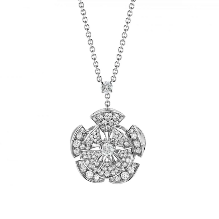 Bulgari Divas? Dream 350854 Necklace White Gold Set Diamonds CL857316 1