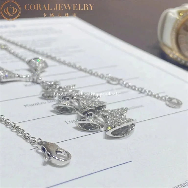 Bulgari Divas? Dream 352608 Necklace White Gold Set Diamonds CL857570 4