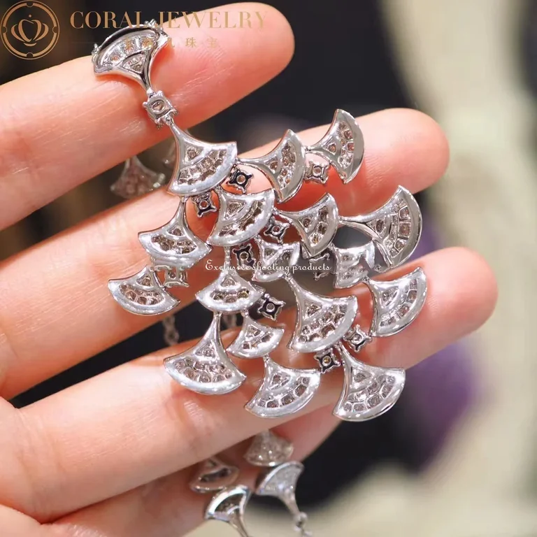 Bulgari Divas? Dream 348362 Necklace White Gold Set Diamonds CL856465 14