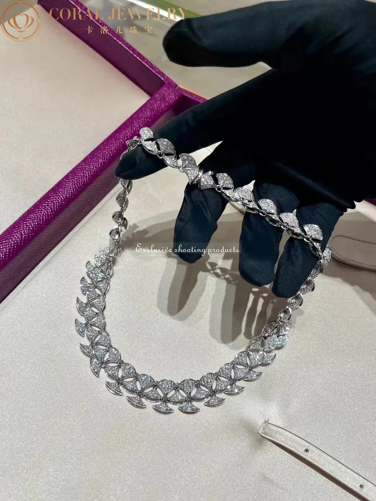 Bulgari Divas? Dream 349444 Necklace White Gold and Diamond High Jewelry CL856912 2