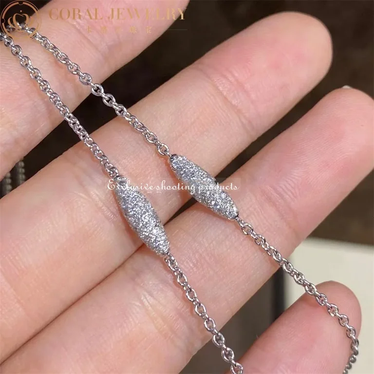 Bulgari Divas? Dream Necklace White Gold Pav� Diamonds Necklace 10