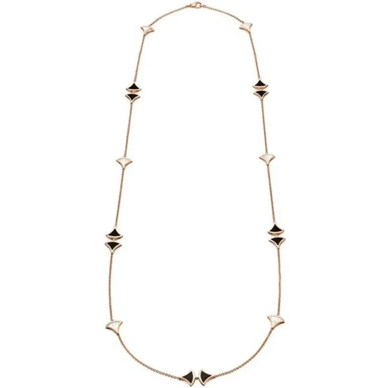 Bulgari Divas? Dream 350060 Necklace Rose Gold Mother-of-pearl and Onyx CL856967 1