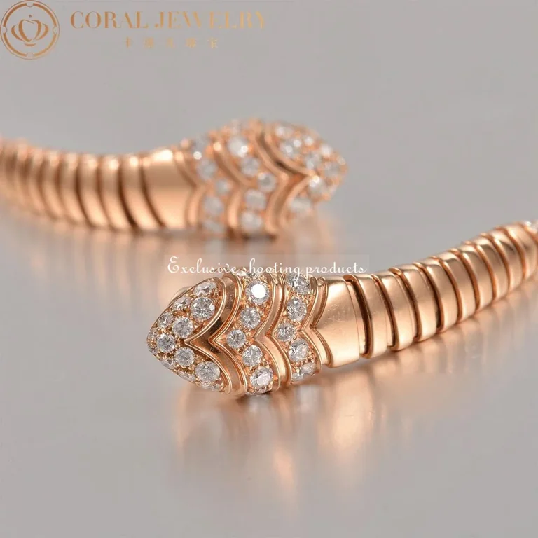 Bulgari 350811 Serpenti Tubogas rose gold Earring OR857311 13