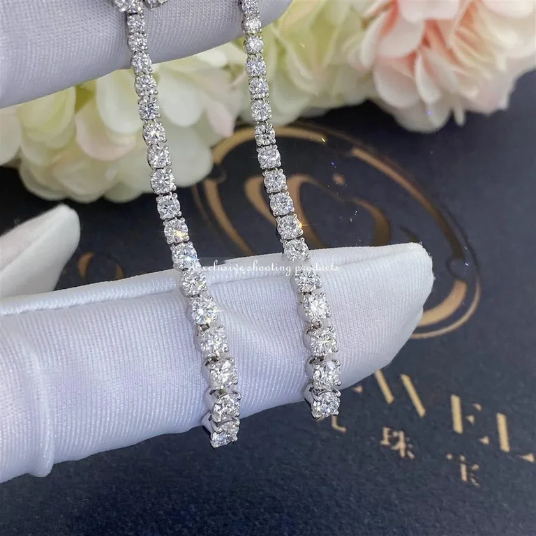 Bulgari Fiorever 358158 Earrings In 18ct White Gold 7