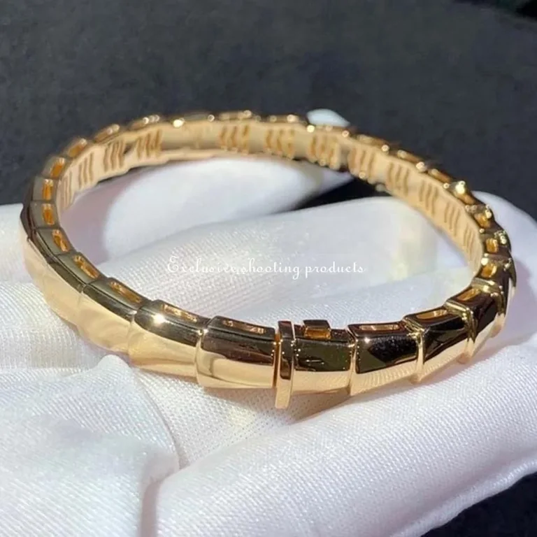 Bulgari Serpenti BR858419-1 Viper Yellow gold bracelet 4