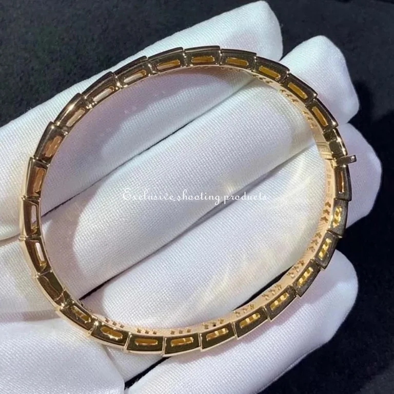 Bulgari Serpenti BR858419-1 Viper Yellow gold bracelet 2