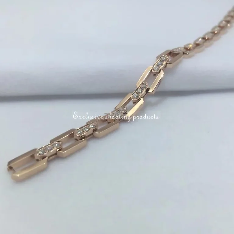 Bulgari BR857739 Serpenti rose gold bracelet Rubies & Diamonds 6