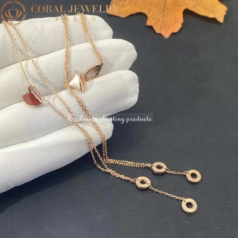 Bulgari 350589 Divas? Dream Bracelet Yellow Gold Carnelian Bracelet 9