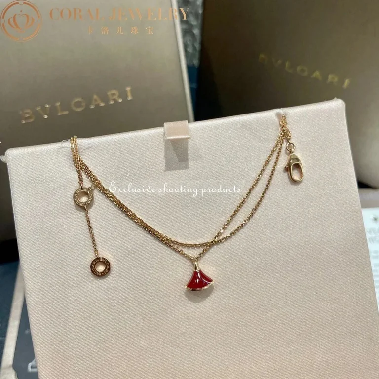 Bulgari 350589 Divas? Dream Bracelet Yellow Gold Carnelian Bracelet 3