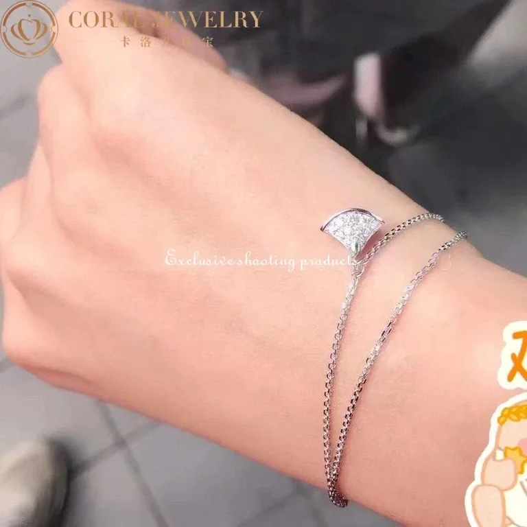 Bulgari 351119 Divas? Dream Bracelet White Gold With Diamonds 4