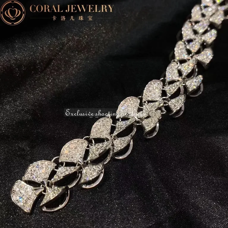 Bulgari BR856568 Divas? Dream Bracelet White Gold With Diamonds Bracelet 6
