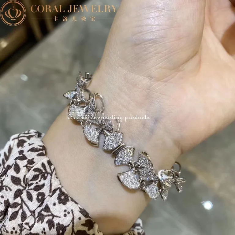 Bulgari BR856568 Divas? Dream Bracelet White Gold With Diamonds Bracelet 2
