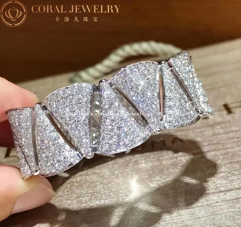 Bulgari BR856924 Divas? Dream Bracelet White Gold With Diamonds 12