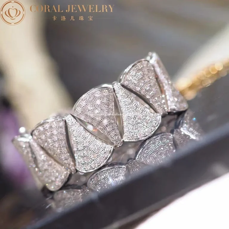 Bulgari BR856924 Divas? Dream Bracelet White Gold With Diamonds 9