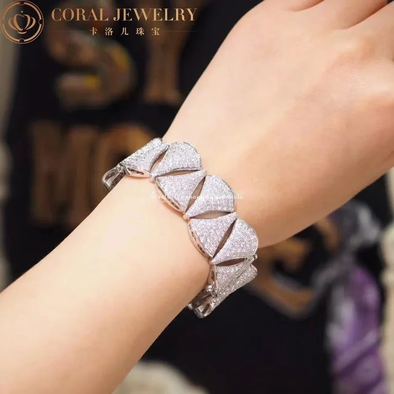 Bulgari BR856924 Divas? Dream Bracelet White Gold With Diamonds 6