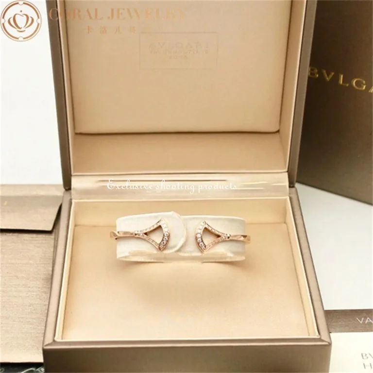 Bulgari 355621 Divas? Dream Bracelet Rose Gold With Diamonds Bracelet 7