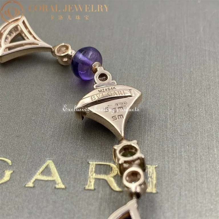 Bulgari 355618 Divas? Dream Bracelet Rose Gold With Amethyst Blue Topaz Peridot Pink Tourmaline Rubellite Bracelet 5