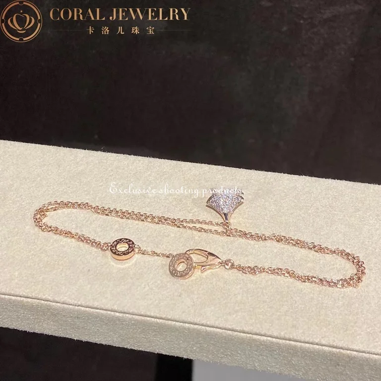 Bulgari 351052 Divas? Dream Bracelet Rose Gold With Diamonds Bracelet 2