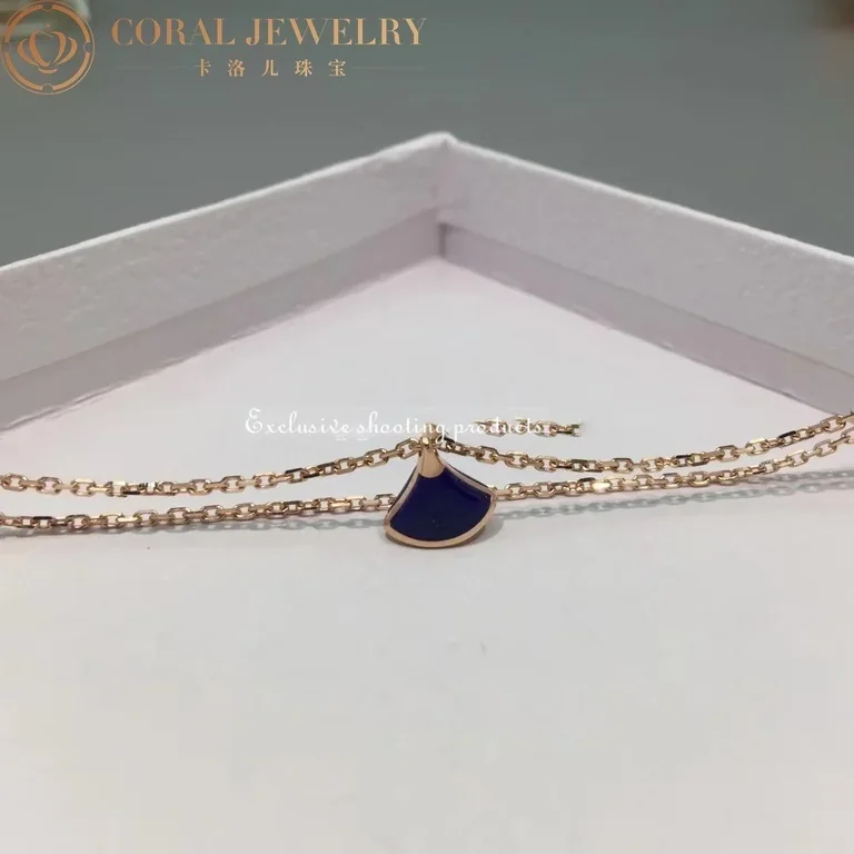 Bulgari 350712 Divas? Dream Bracelet Rose Gold Lapis lazuli Bracelet 3