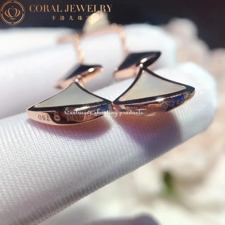 Bulgari 350260 Diva?s Dream Earrings with Black Onyx and Mother of Pearl OR857051 7
