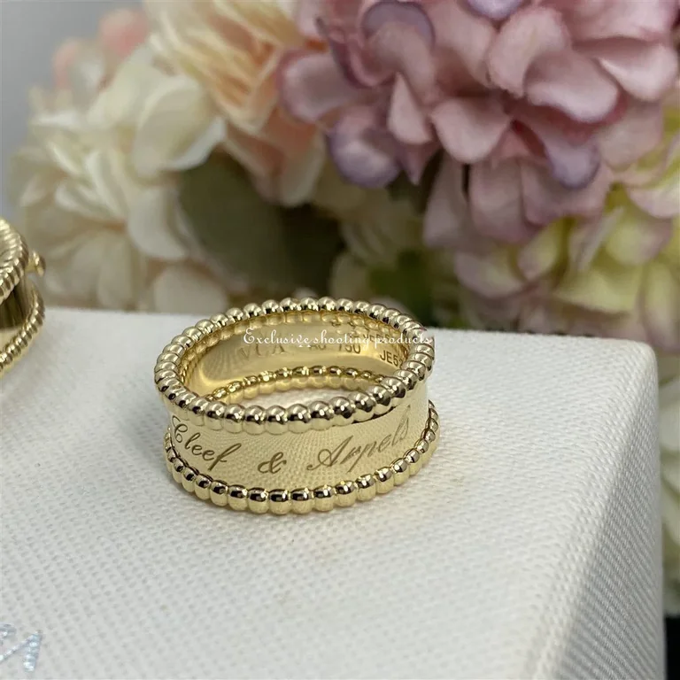 Van Cleef & Arpels VCARO3Y600 Perlée signature ring Yellow gold ring 6