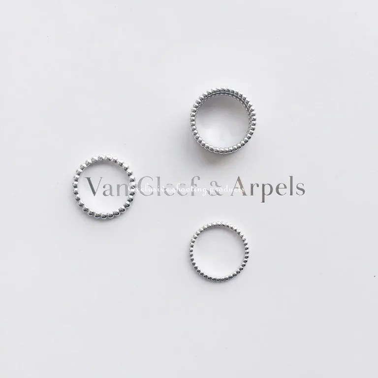 Van Cleef & Arpels VCARN31700 Perlée pearls of gold ring small model White gold ring 2