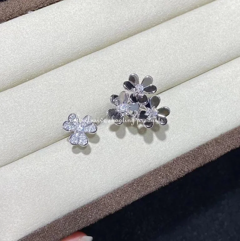Van Cleef & Arpels VCARP6L000 Frivole Between the Finger ring White gold Diamond ring 9