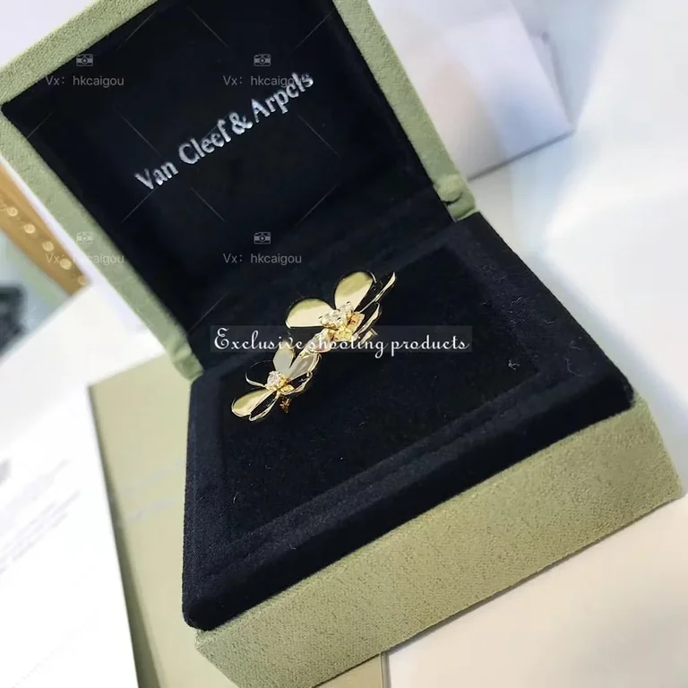 Van Cleef & Arpels VCARB67600 Frivole Between the Finger Ring Yellow gold Diamond Ring 3