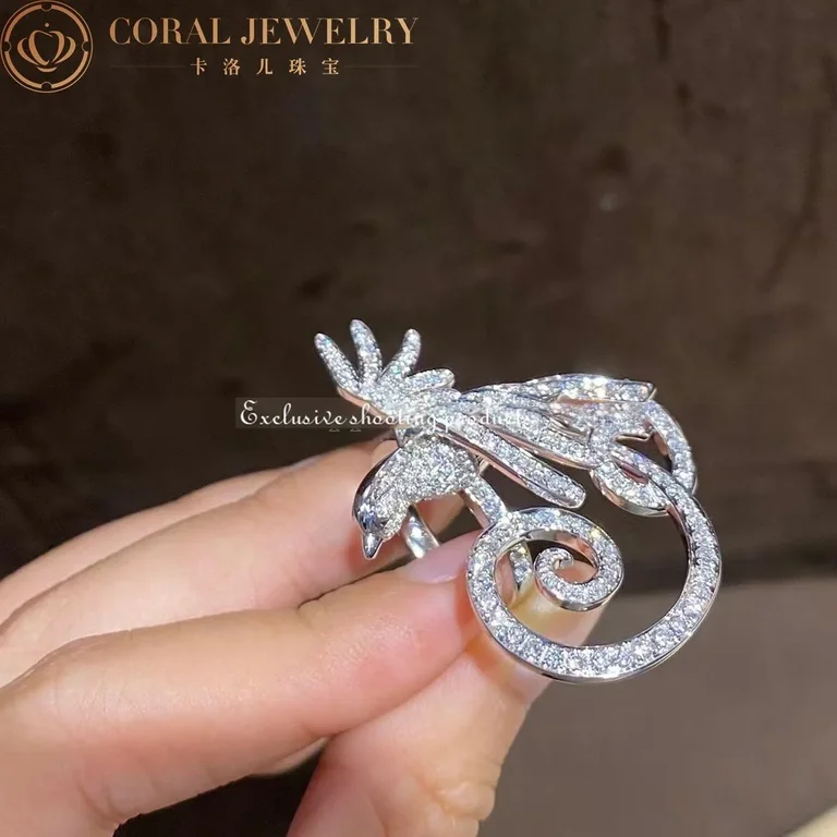 Van Cleef & Arpels VCARN5P400 Fauna Oiseaux De Paradis Ring 2