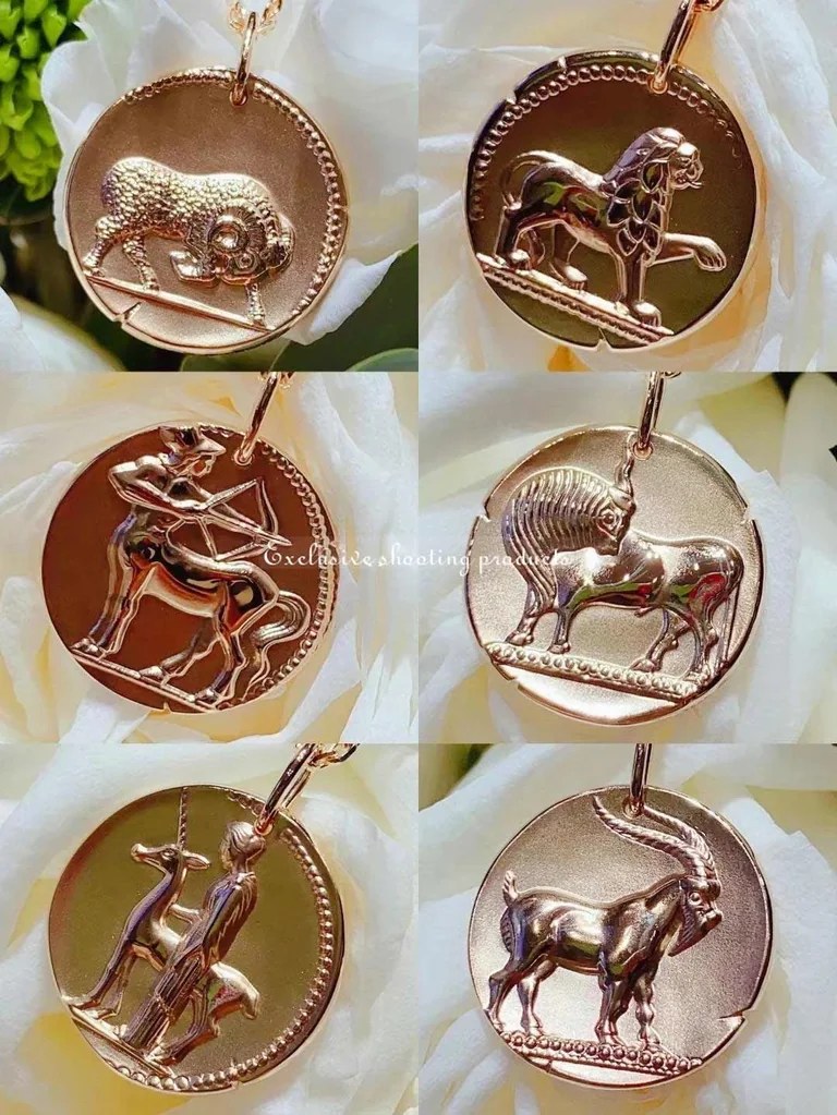 Van Cleef & Arpels VCARP7SZ00 Zodiaque medal Scorpii (Scorpio) Yellow gold 6