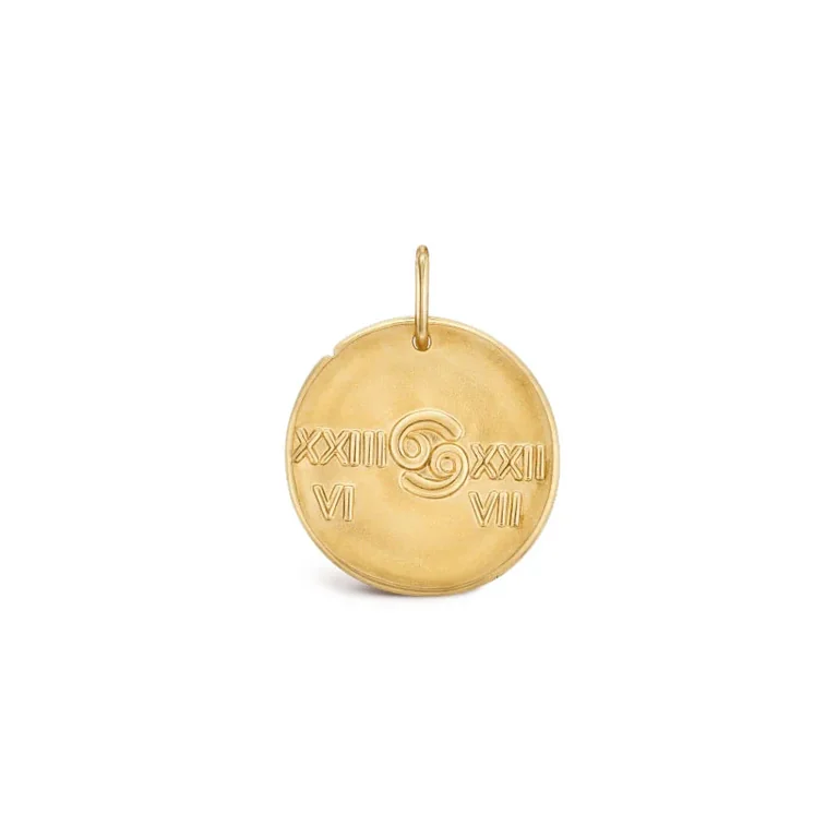Van Cleef & Arpels VCARP7SX00 Zodiaque medal Cancri (Cancer) Yellow gold 3