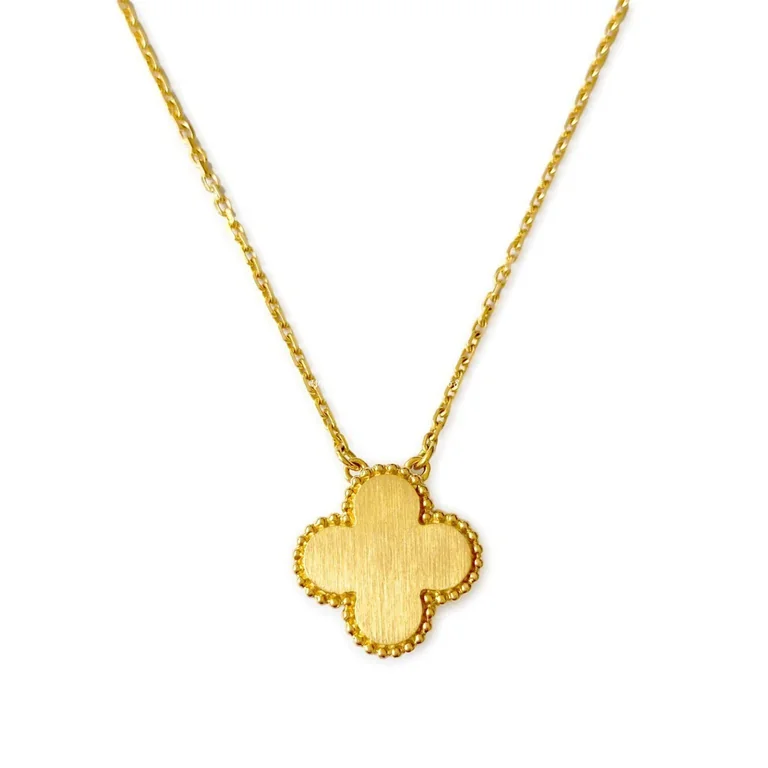 Van Cleef & Arpels Necklace Vintage Alhambra 2013 Holiday Necklace Yellow Gold Malachite Necklace 6