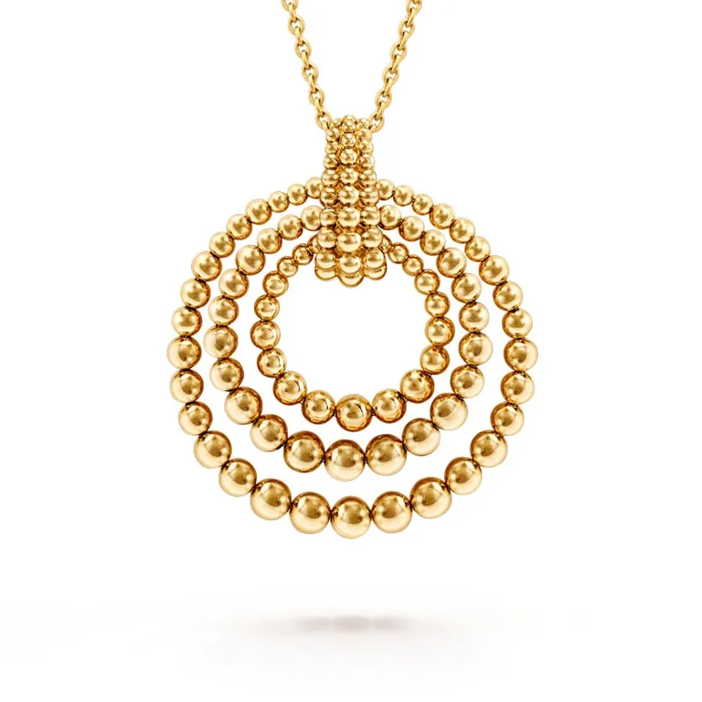Van Cleef & Arpels VCARP4DL00 Perlée couleurs transformable long necklace Yellow gold Necklace 1