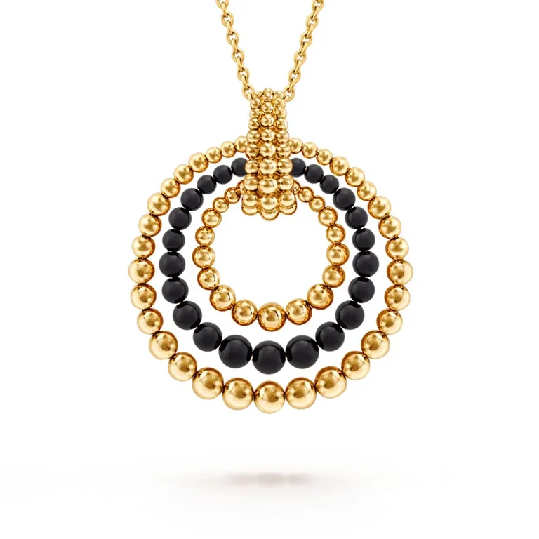 Van Cleef & Arpels VCARP4DL00 Perlée couleurs transformable long necklace Yellow gold Necklace 13