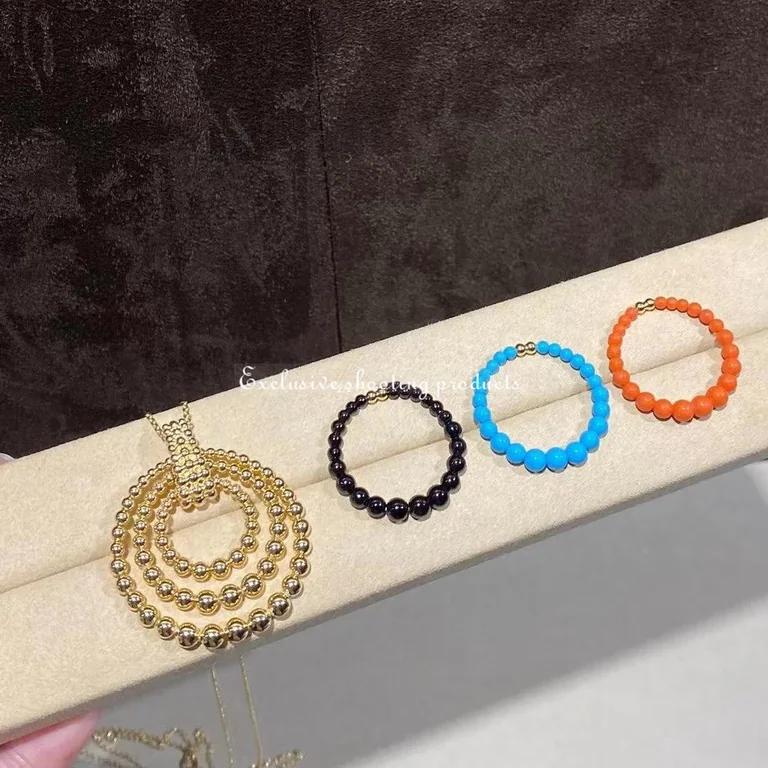 Van Cleef & Arpels VCARP4DL00 Perlée couleurs transformable long necklace Yellow gold Necklace 9