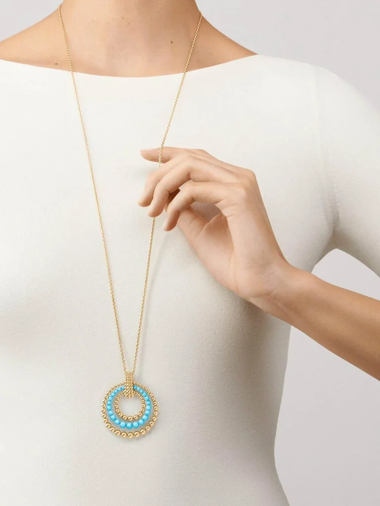 Van Cleef & Arpels VCARP4DL00 Perlée couleurs transformable long necklace Yellow gold Necklace 6